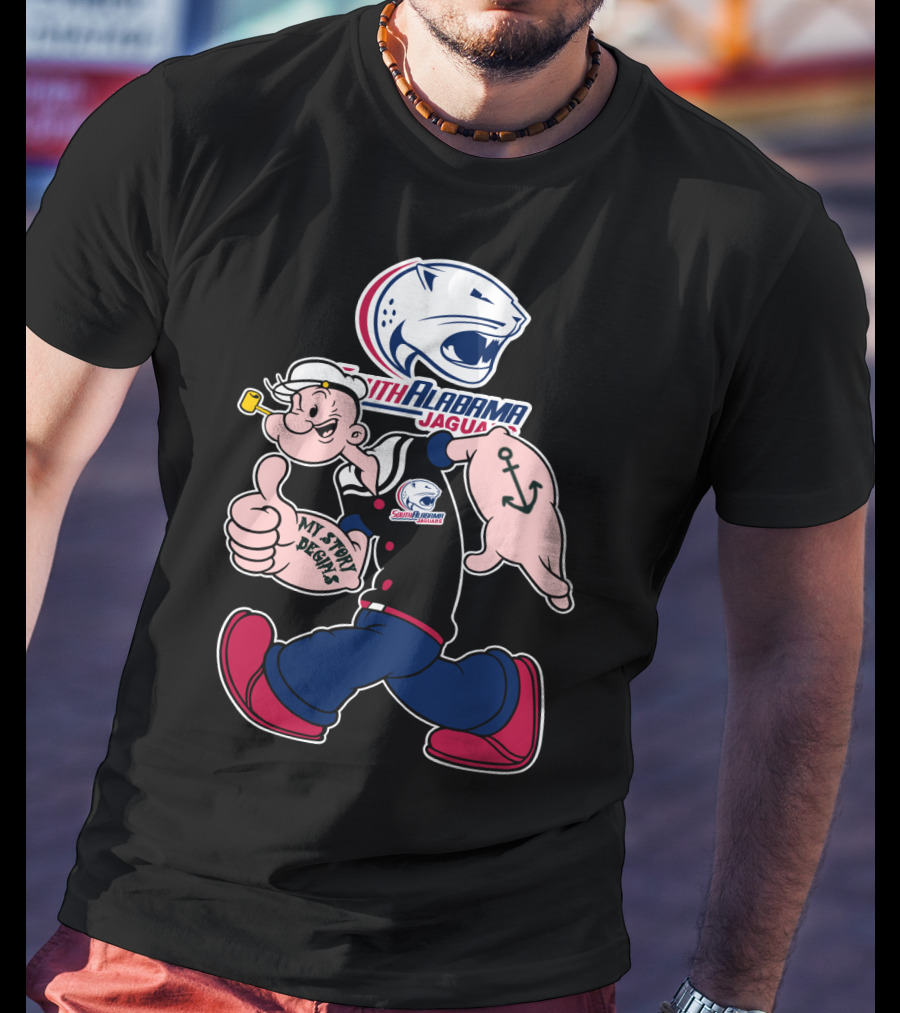 South Alabama Jaguars My Story Begins T-Shirt