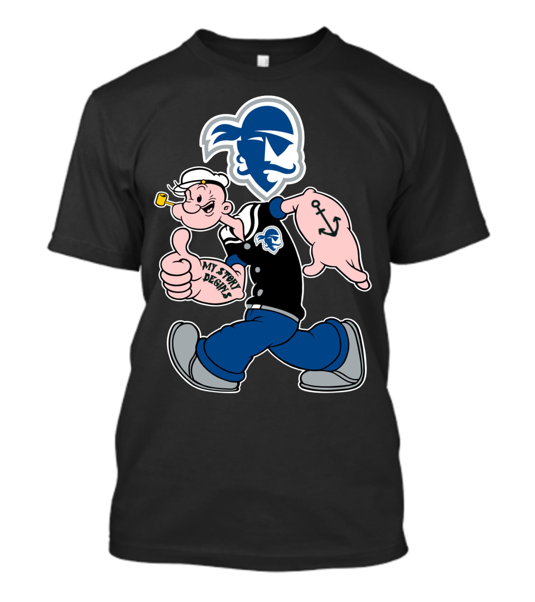 My Story Begins Seton Hall Pirates T-Shirt