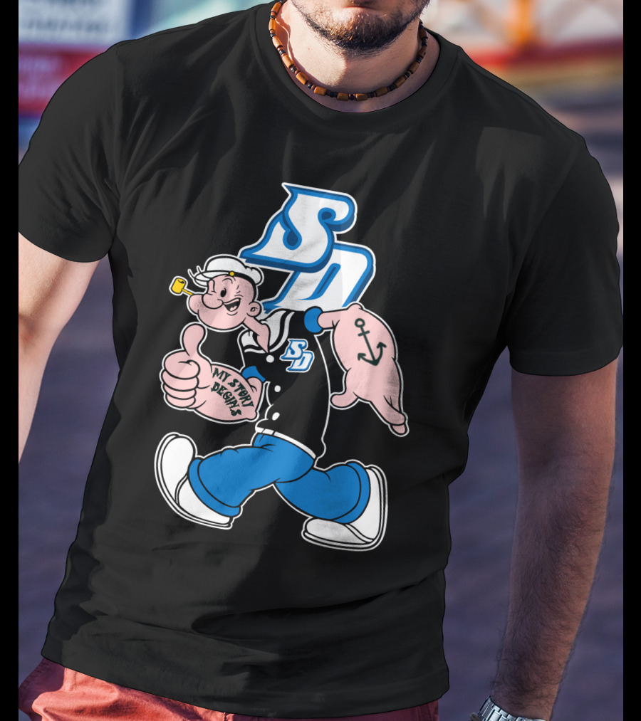Sd 287 San Diego Toreros My Story Designs T-Shirt
