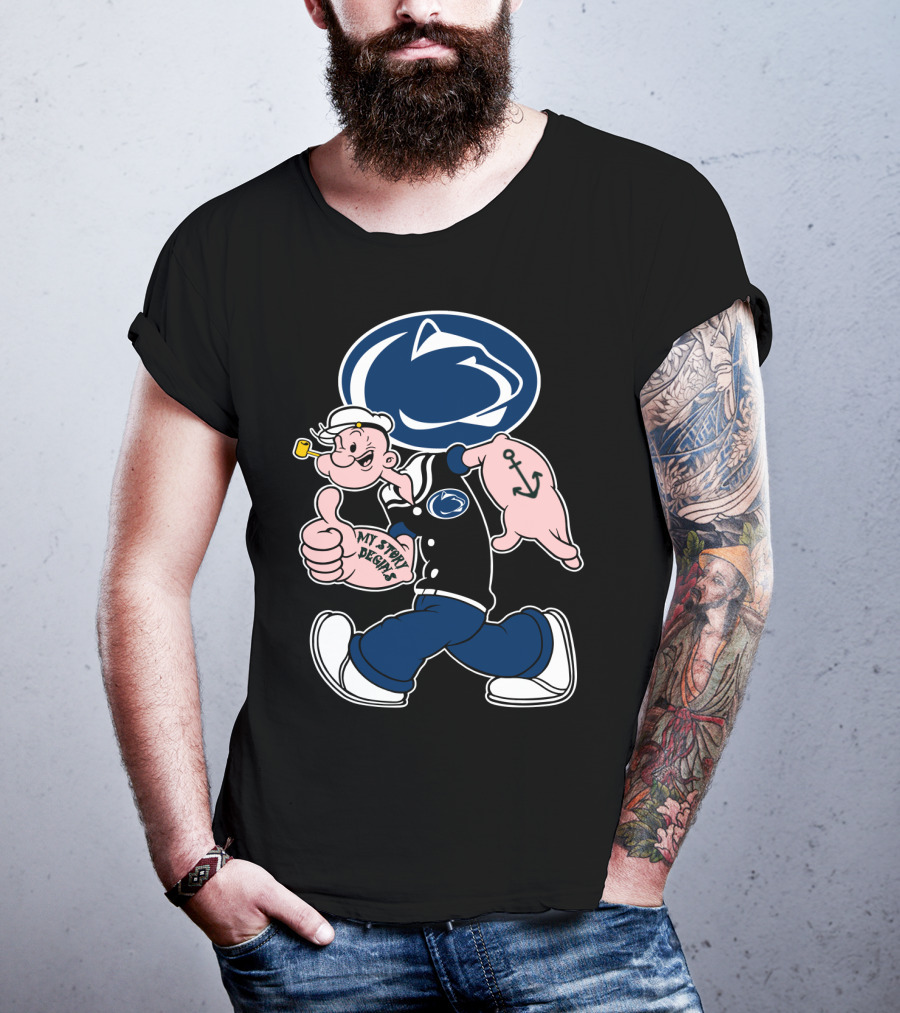 Penn State Nittany Lions Popeye My Story Begins T-Shirt