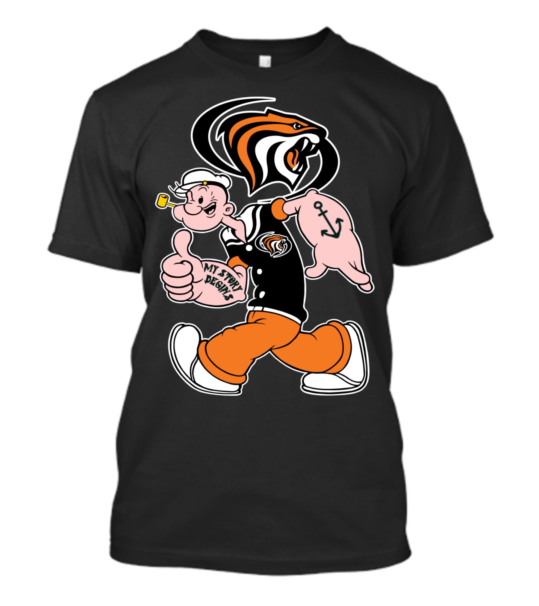 My Story Designs Pacific Tigers T-Shirt