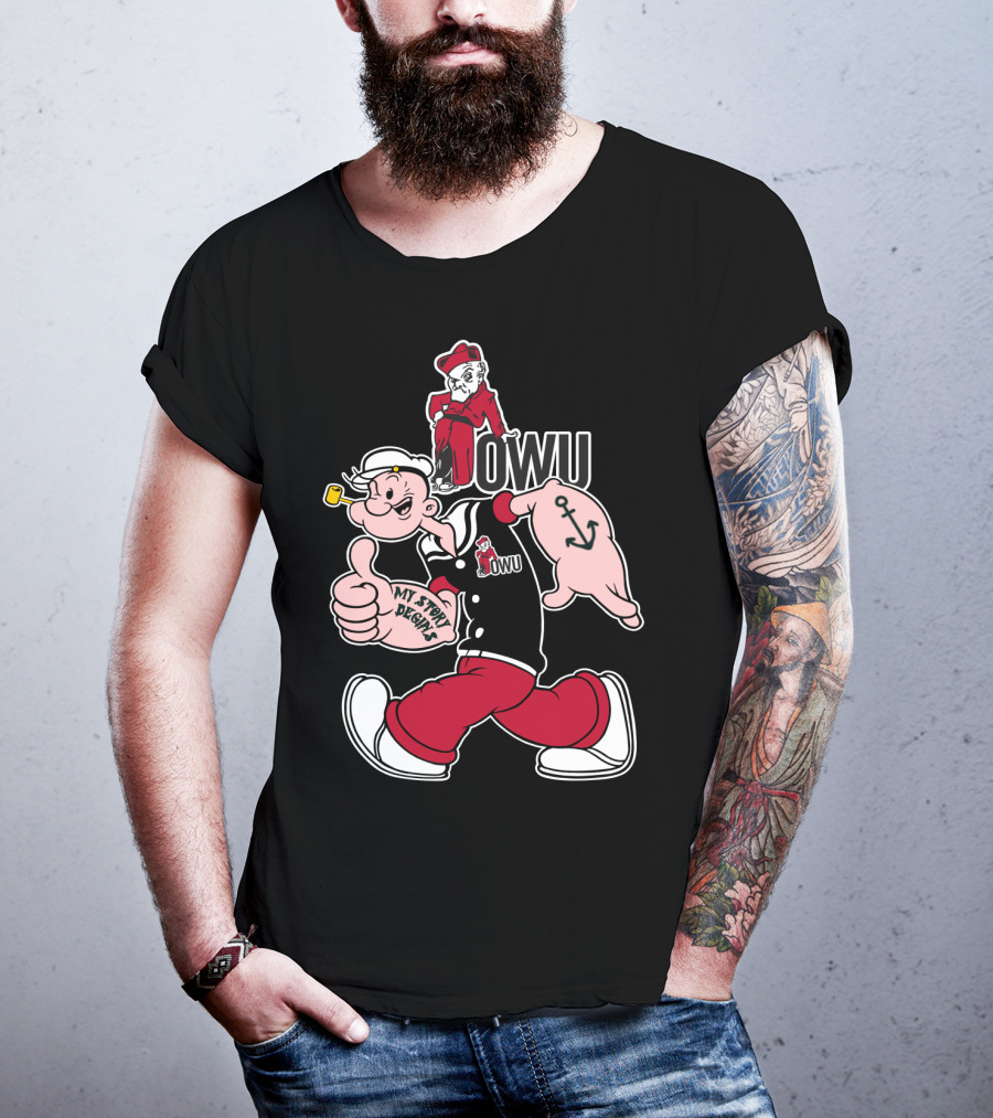 Owu Ohio Wesleyan Battling Bishops My Story Begins T-Shirt