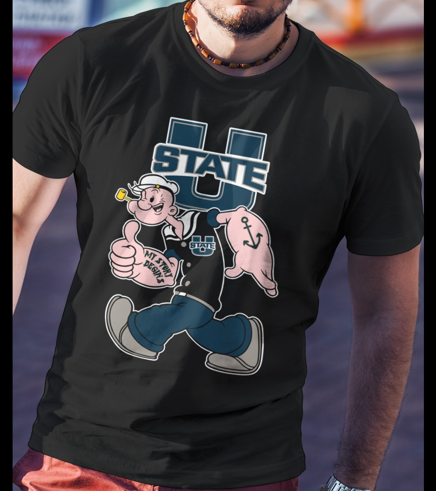 Utah State Aggies My Story Begins U State T-Shirt