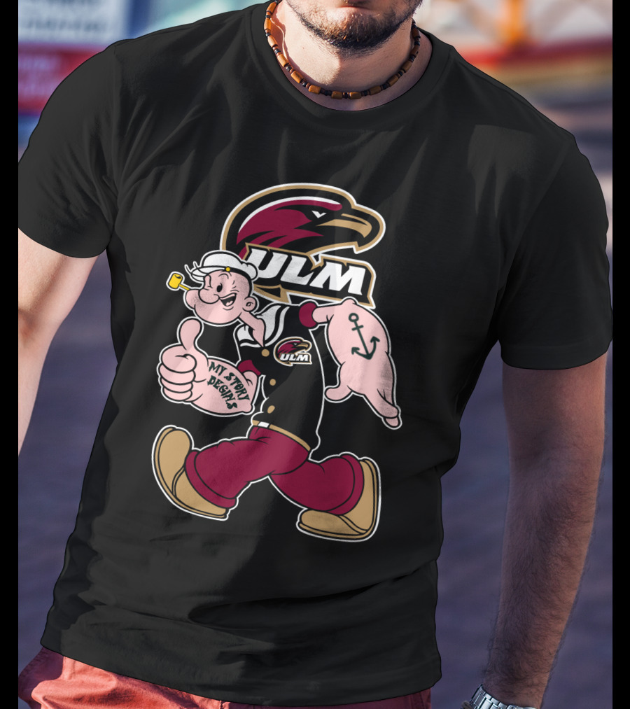 Ul Monroe Warhawks Ulm My Story Designs T-Shirt