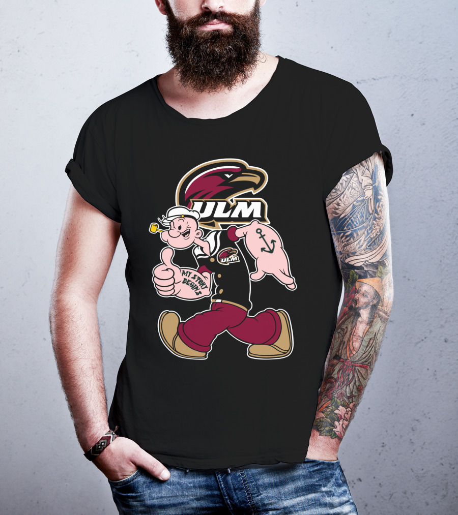 Ul Monroe Warhawks Ulm My Story Designs T-Shirt