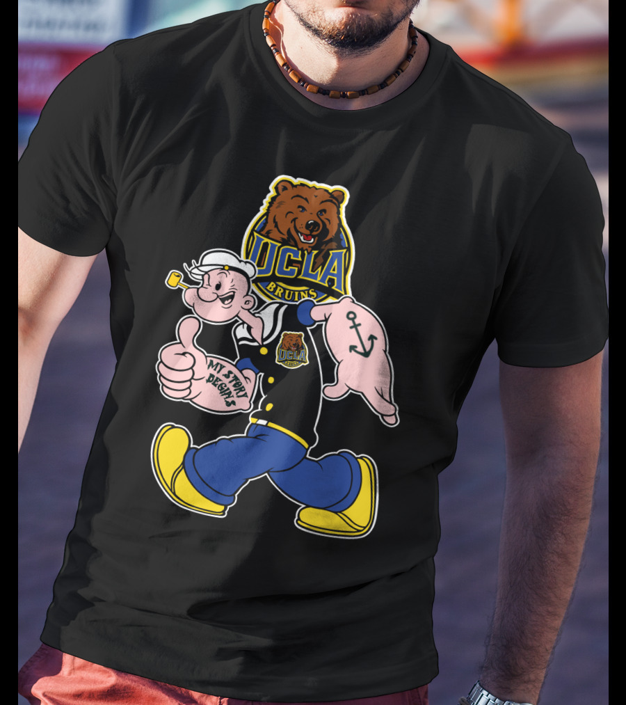 Ucla Bruins Popeye My Story Begins T-Shirt