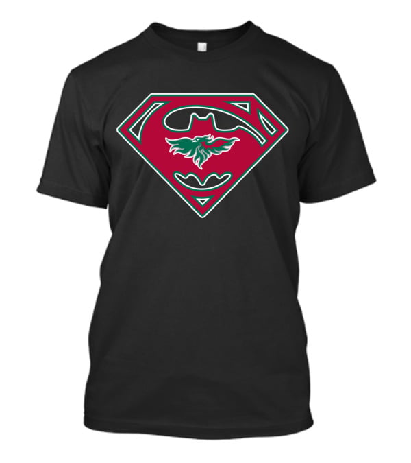 Superman Batman Green Bay Phoenix T-Shirt