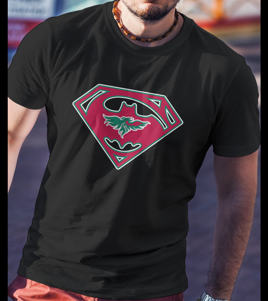 Superman Batman Green Bay Phoenix T-Shirt