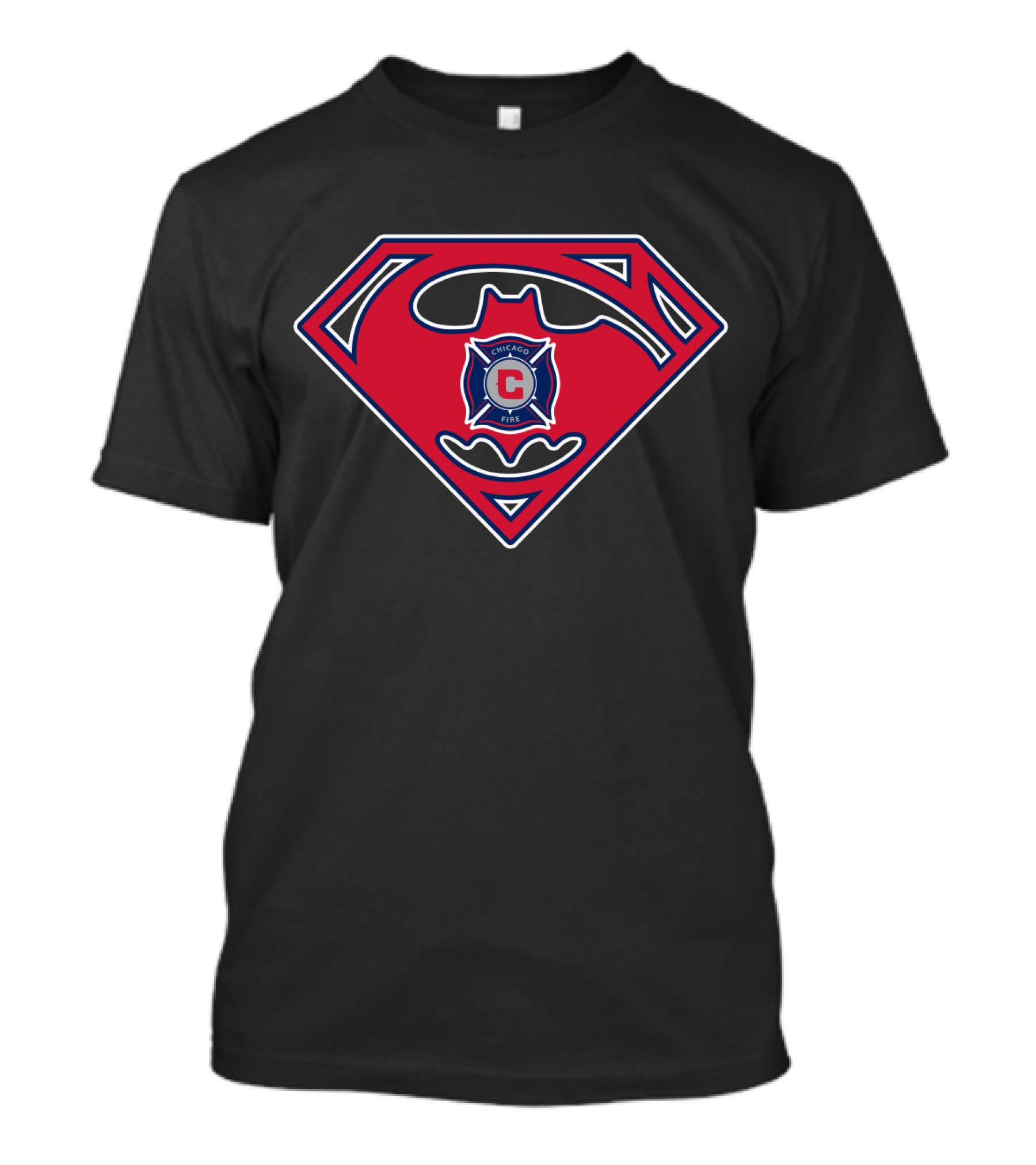 Chicago Fire Superhero Emblem 128 T-Shirt