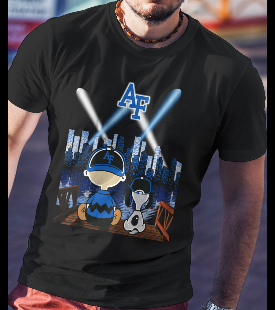 Af Falcons 99 City By Night Skyline T-Shirt