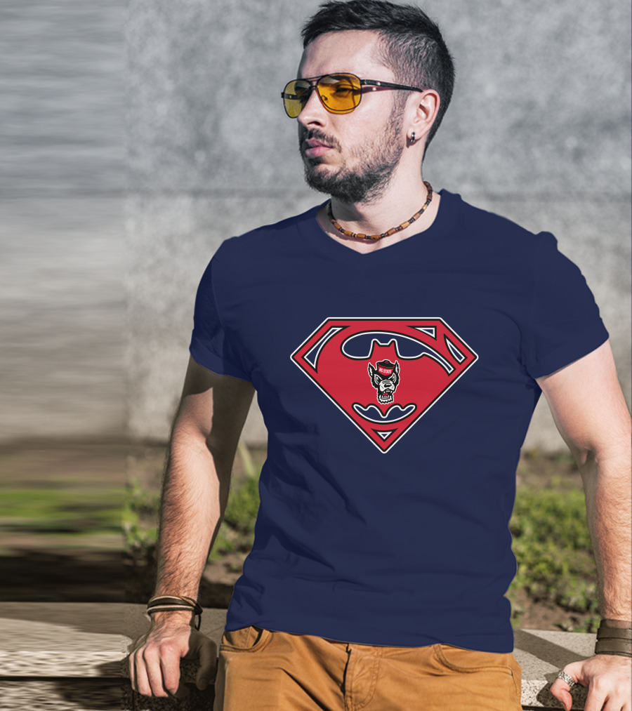 Superman Nc State Wolfpack T-Shirt