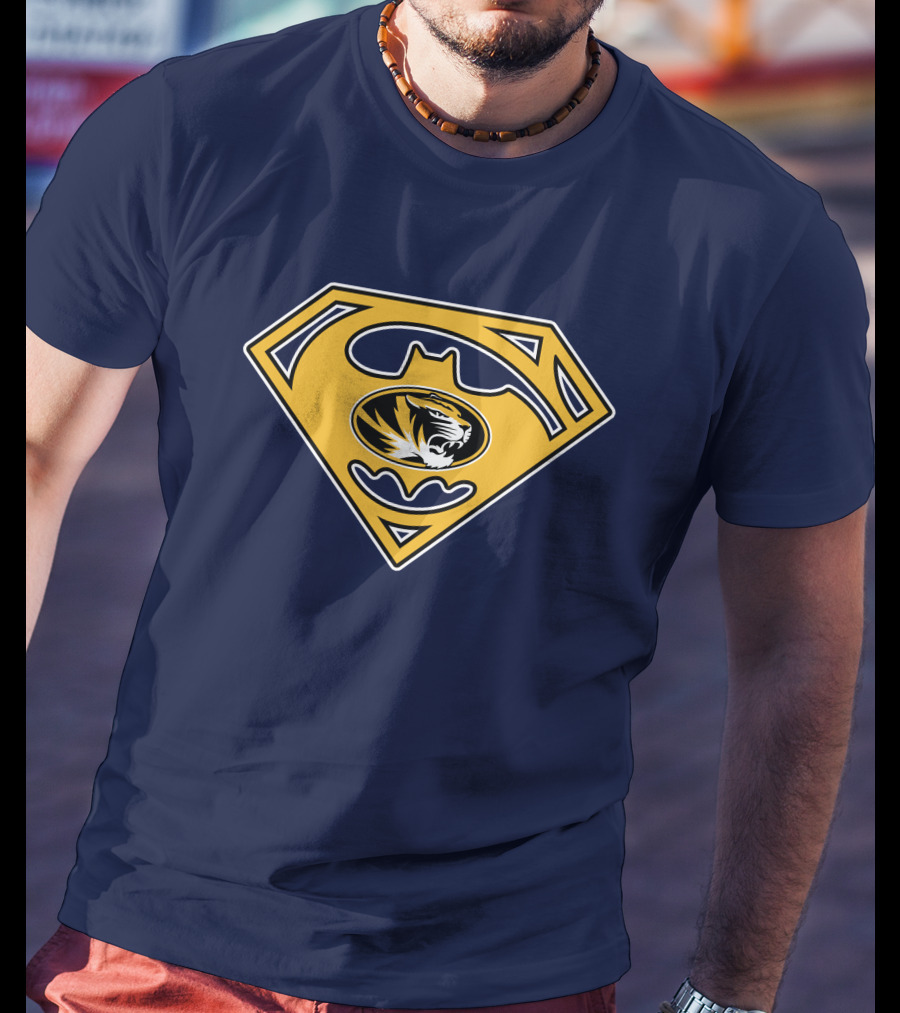 Missouri Tigers 46 Superhero Crossover T-Shirt