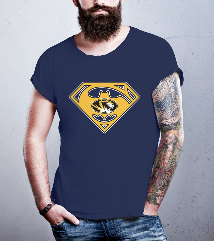 Missouri Tigers 46 Superhero Crossover T-Shirt