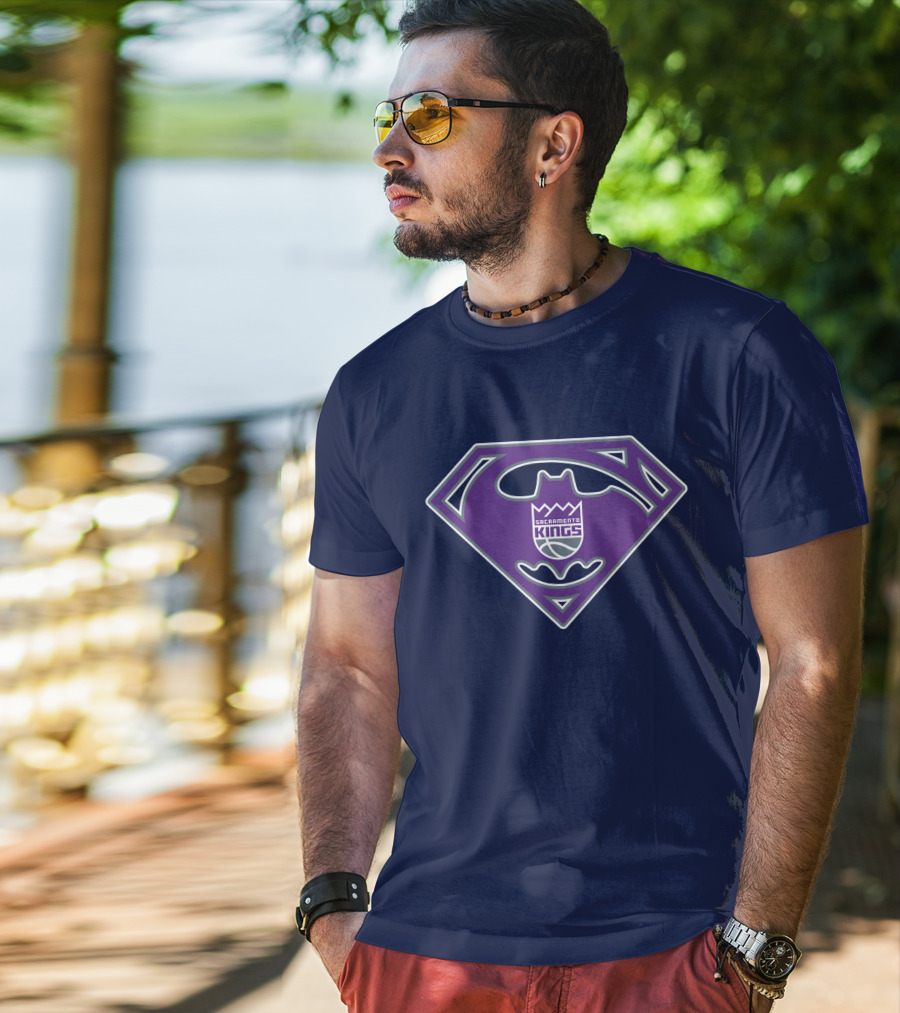 Sacramento Kings Bat Symbol T-Shirt