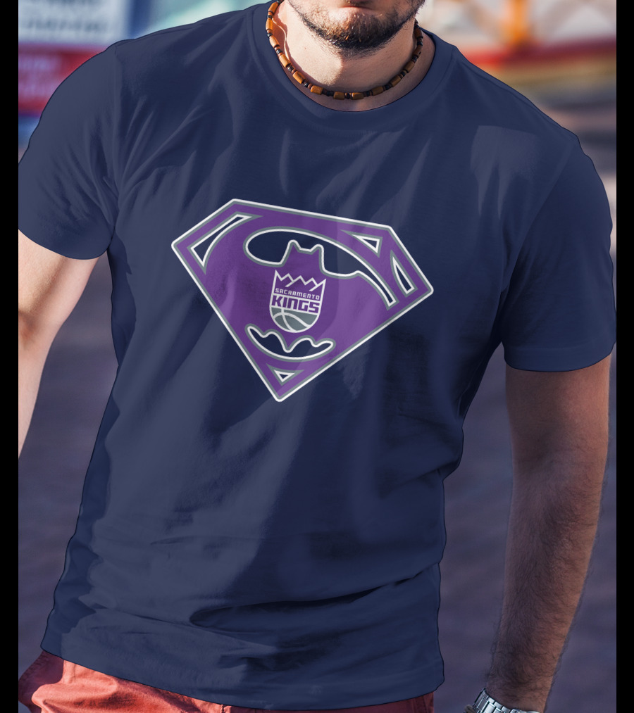 Sacramento Kings Bat Symbol T-Shirt