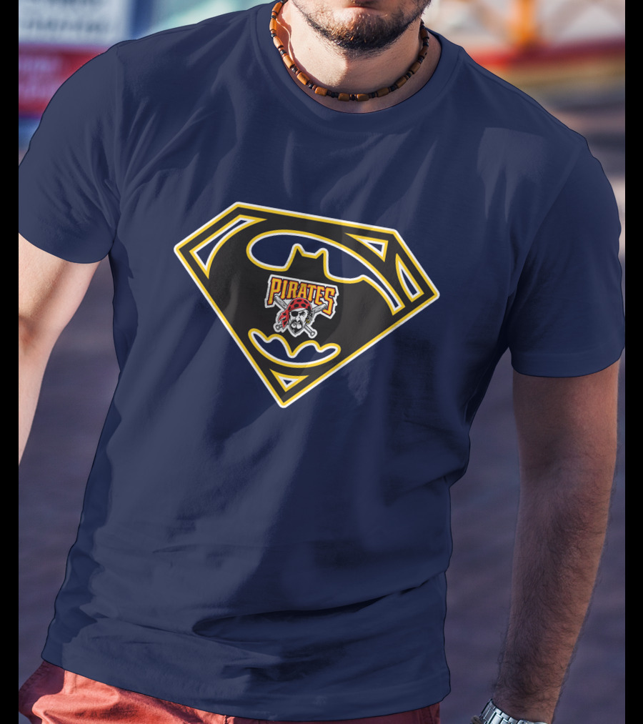 Pittsburgh Pirates Superhero Bat T-Shirt
