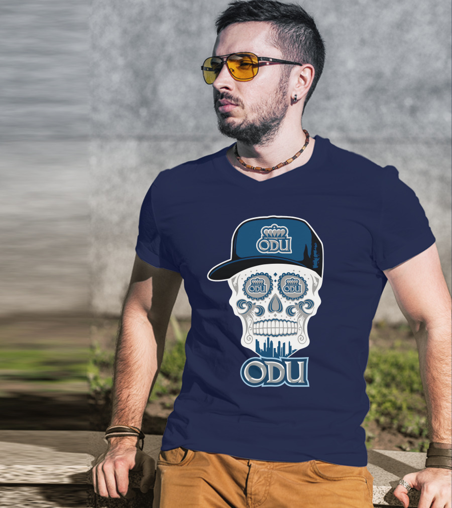 Odu Sugar Skull Monarchs Hat T-Shirt