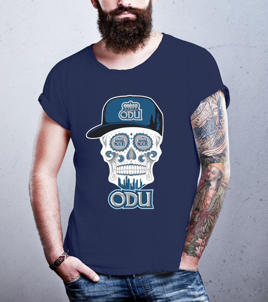 Odu Sugar Skull Monarchs Hat T-Shirt