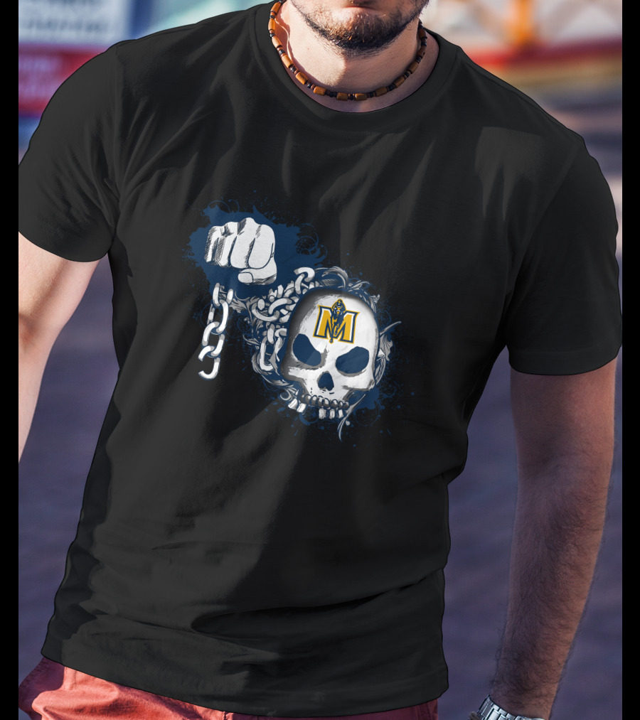 Murray State Racers Skull And Chains M T-Shirt