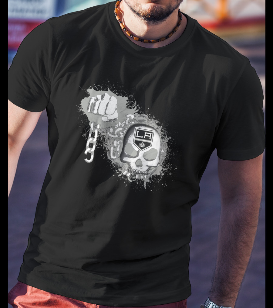Los Angeles Kings La Skull And Chain T-Shirt