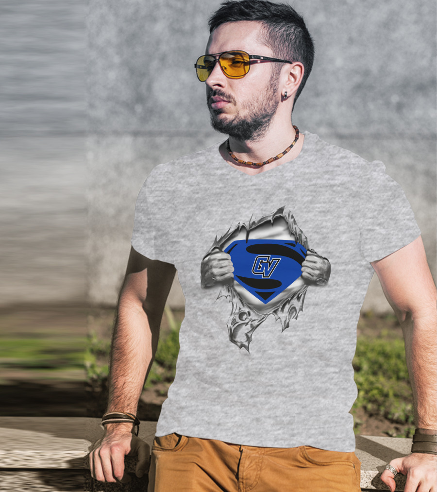 Grand Valley State Lakers Gv Superman T-Shirt