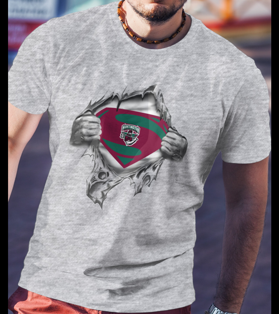 Huntington Foresters Superman Logo 241 T-Shirt
