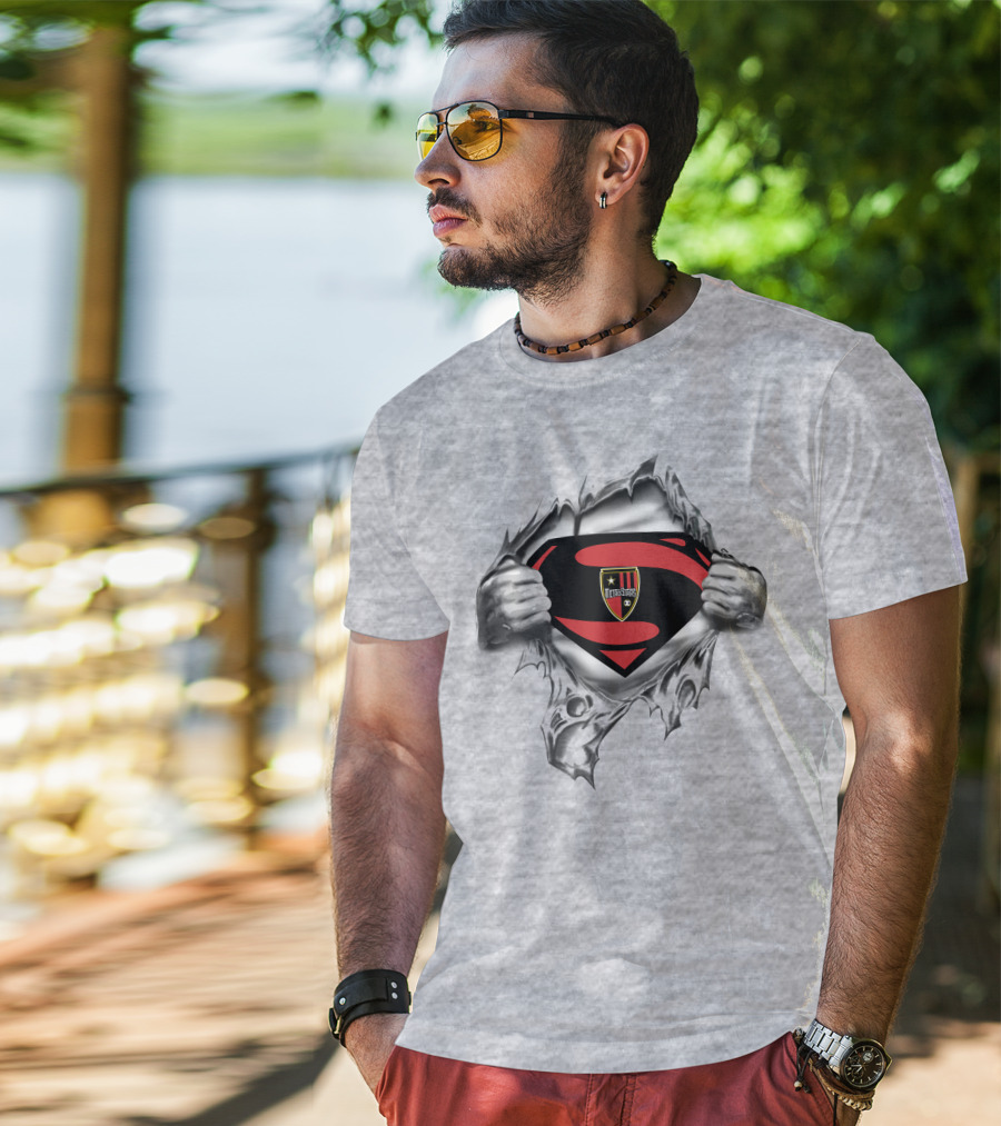 Metrostars Superman Logo With Shield 139 Jersey T-Shirt