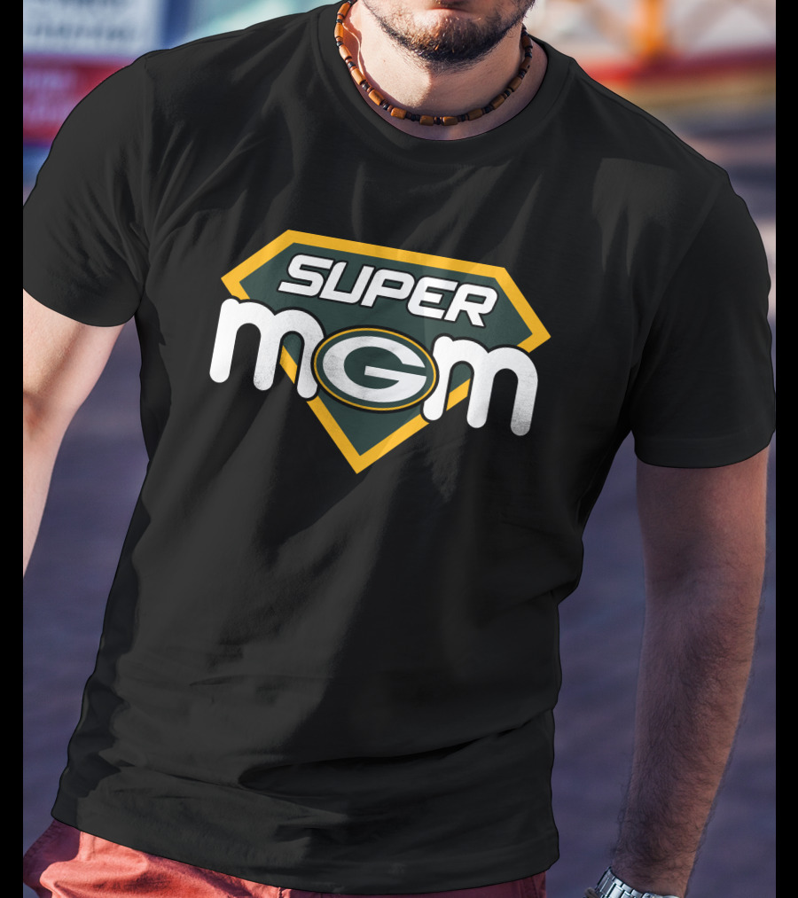 Super Mom Green Bay Packers T-Shirt