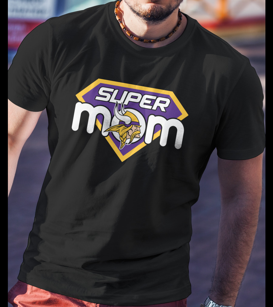 Super Mom Minnesota Vikings T-Shirt
