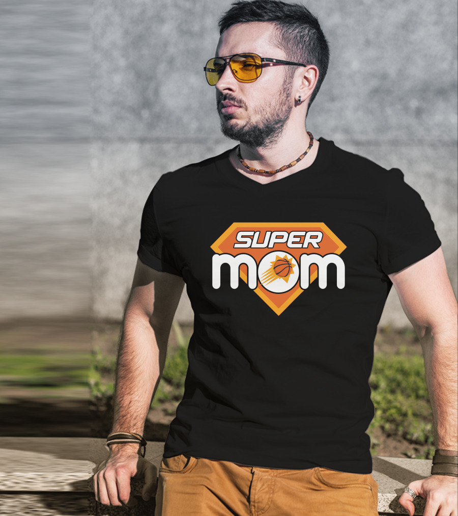 Super Mom Phoenix Suns Basketball T-Shirt
