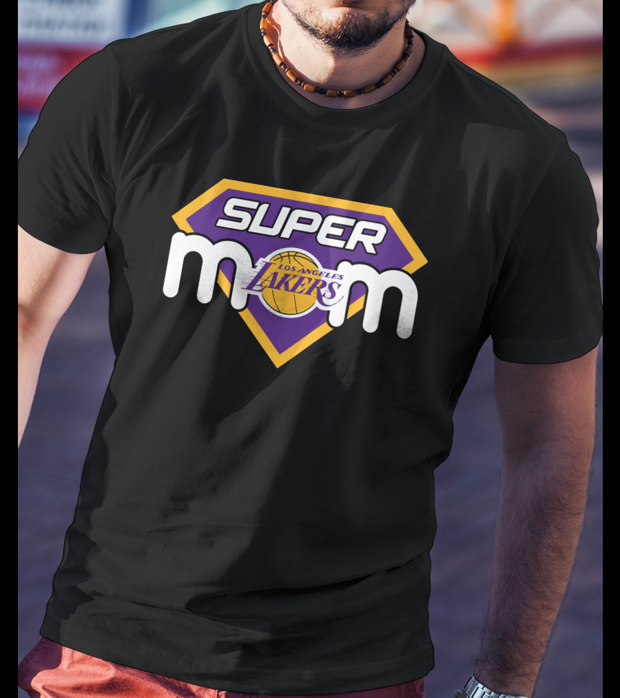 Super Mom Los Angeles Lakers 75 T-Shirt