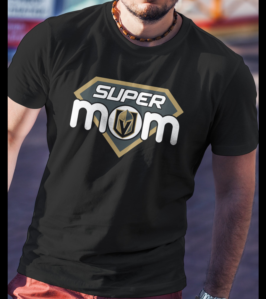 Vegas Golden Knights Super Mom T-Shirt