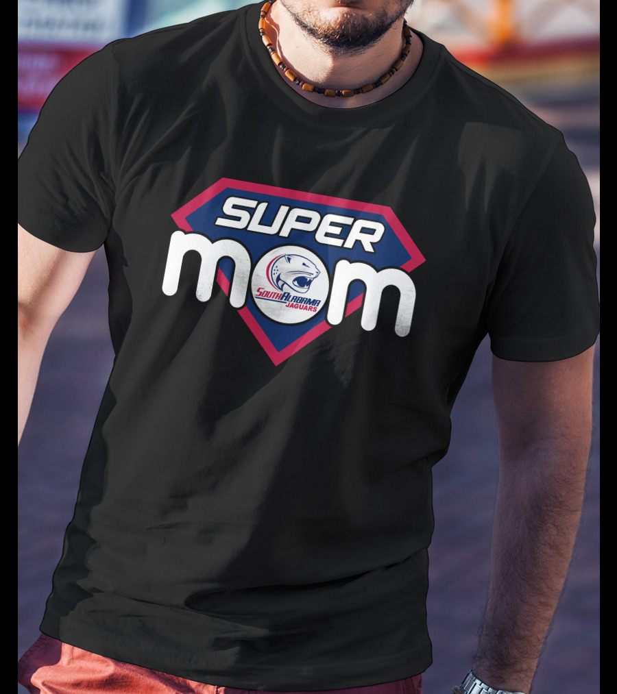 Super South Alabama Jaguars Mom T-Shirt
