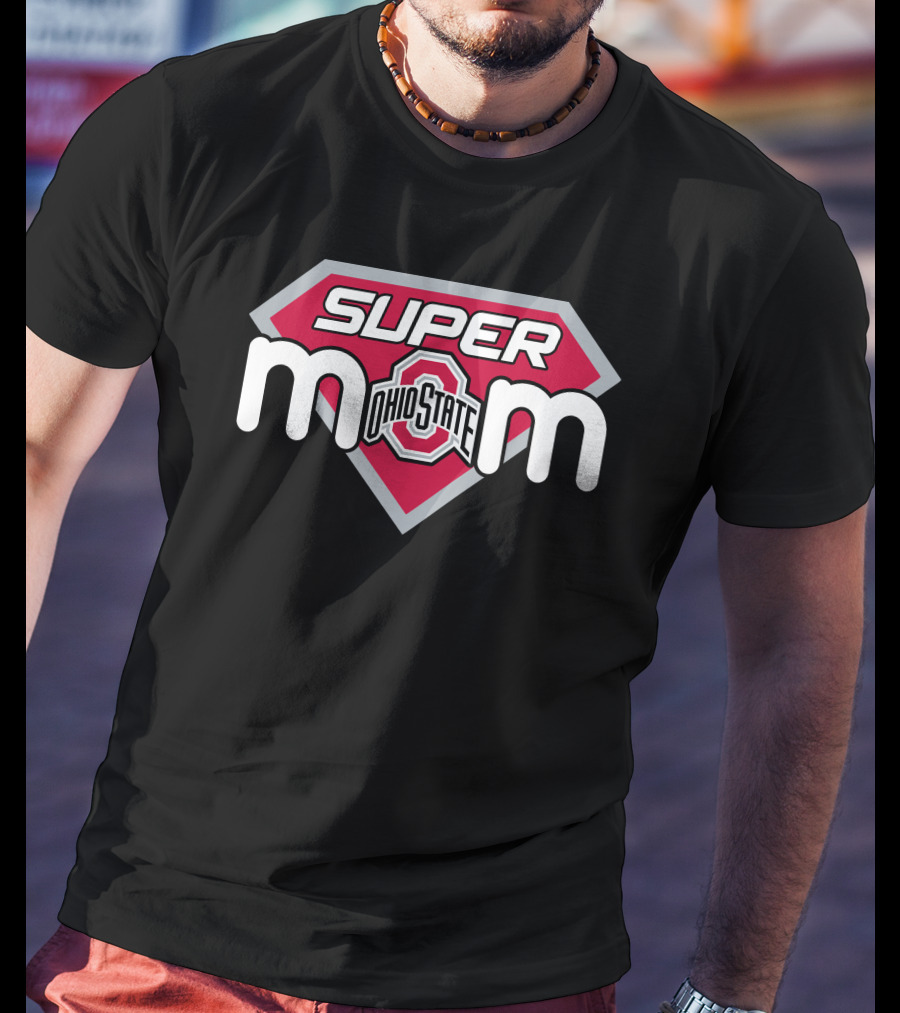 Ohio State Buckeyes Super Mom T-Shirt