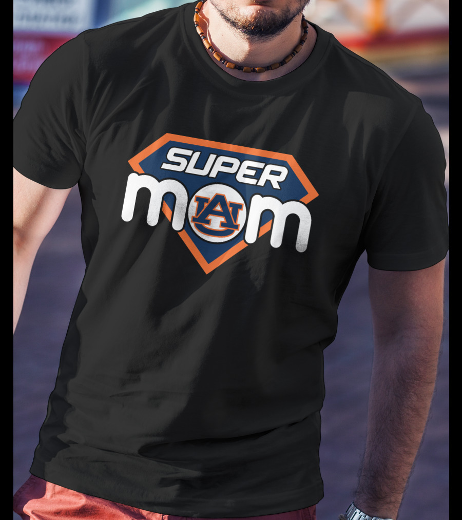 Super Mom Auburn Tigers T-Shirt