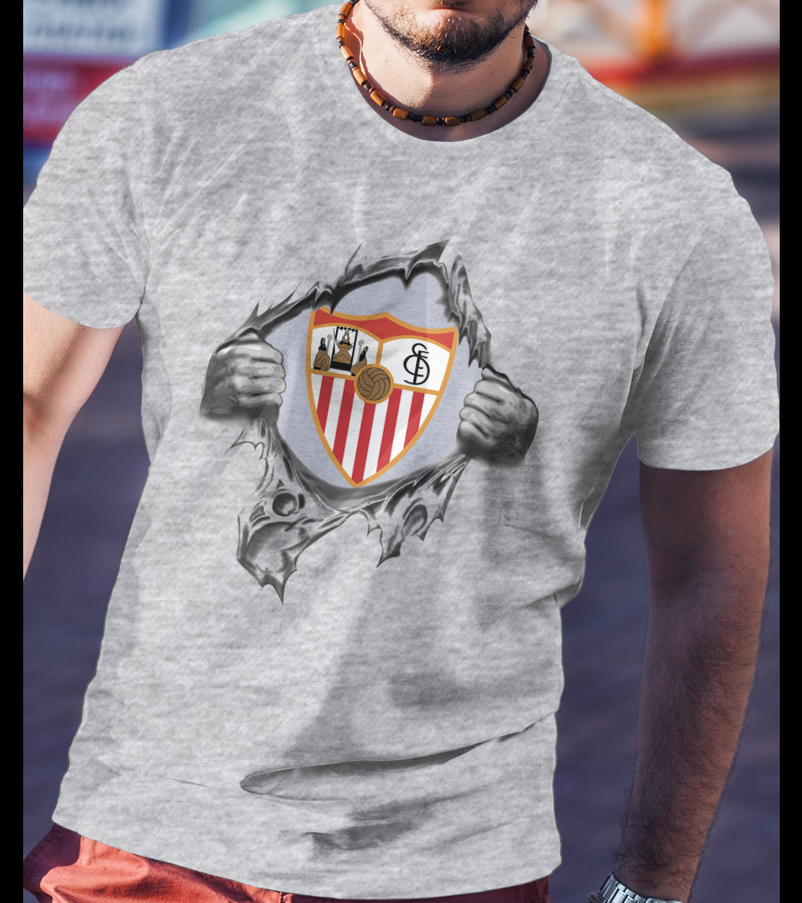 Sevilla Fc 299 Super Fan Shield Burst T-Shirt