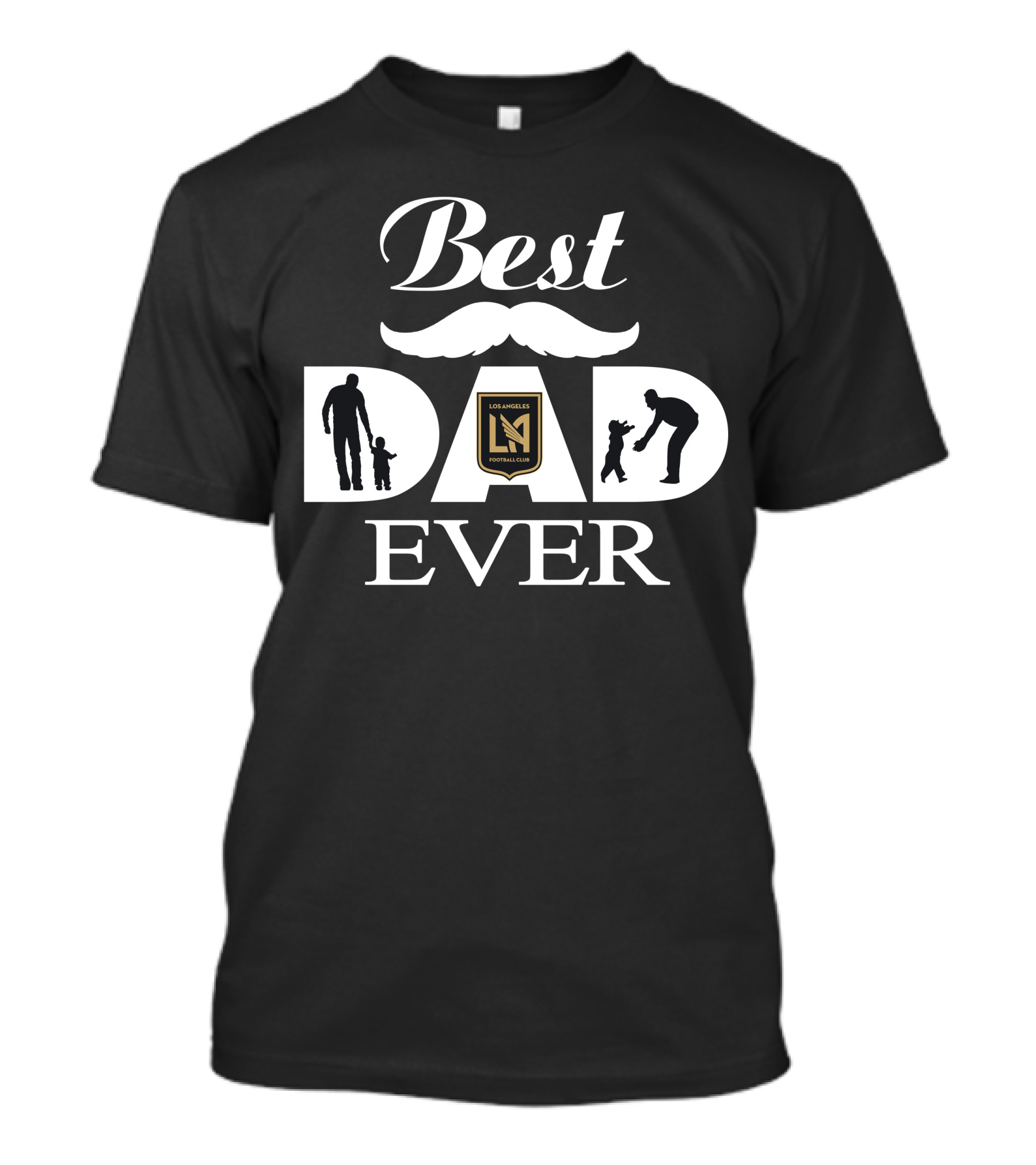 Best Dad Ever Los Angeles Fc T-Shirt