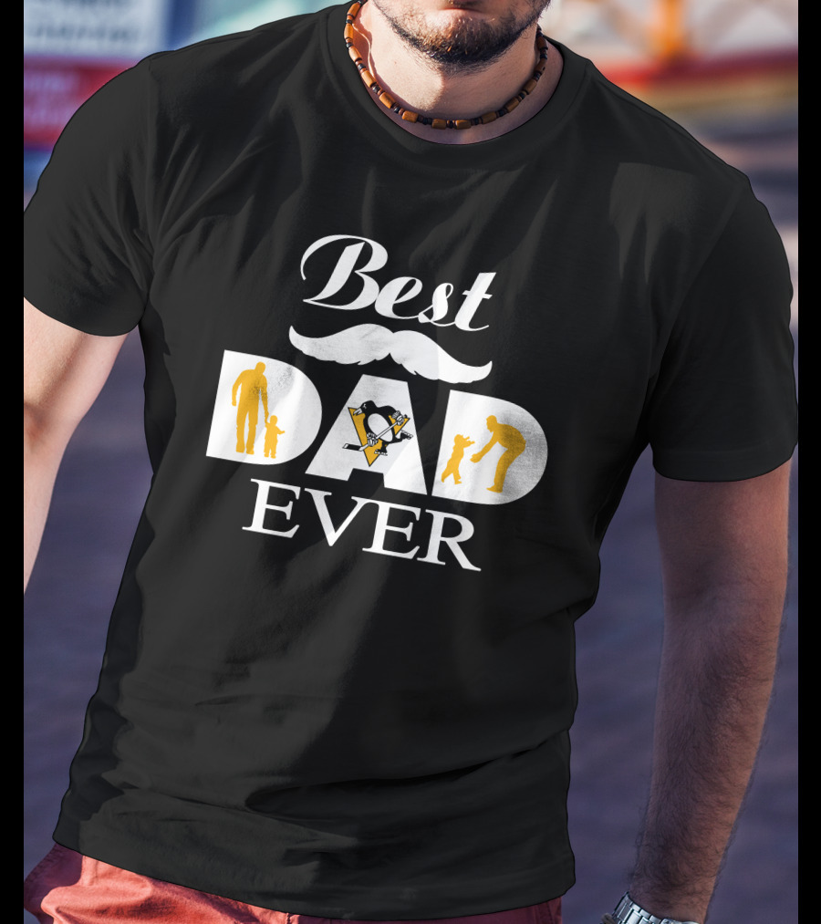 Best Pittsburgh Penguins Dad Ever T-Shirt
