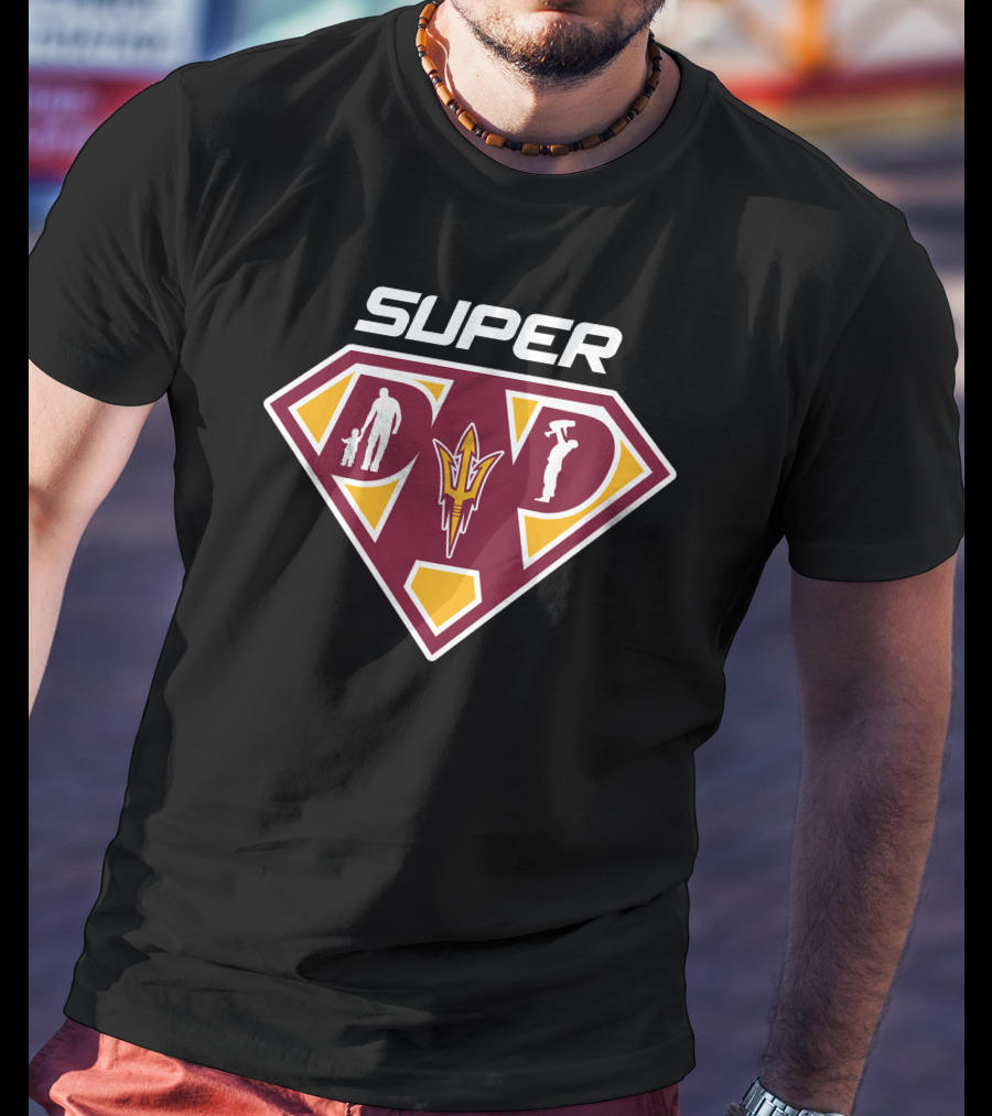 Super Arizona State Sun Devils Dad T-Shirt
