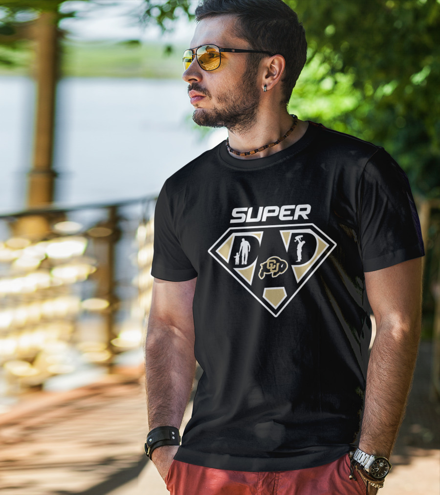 Super Colorado Buffaloes Dad Father's Day T-Shirt