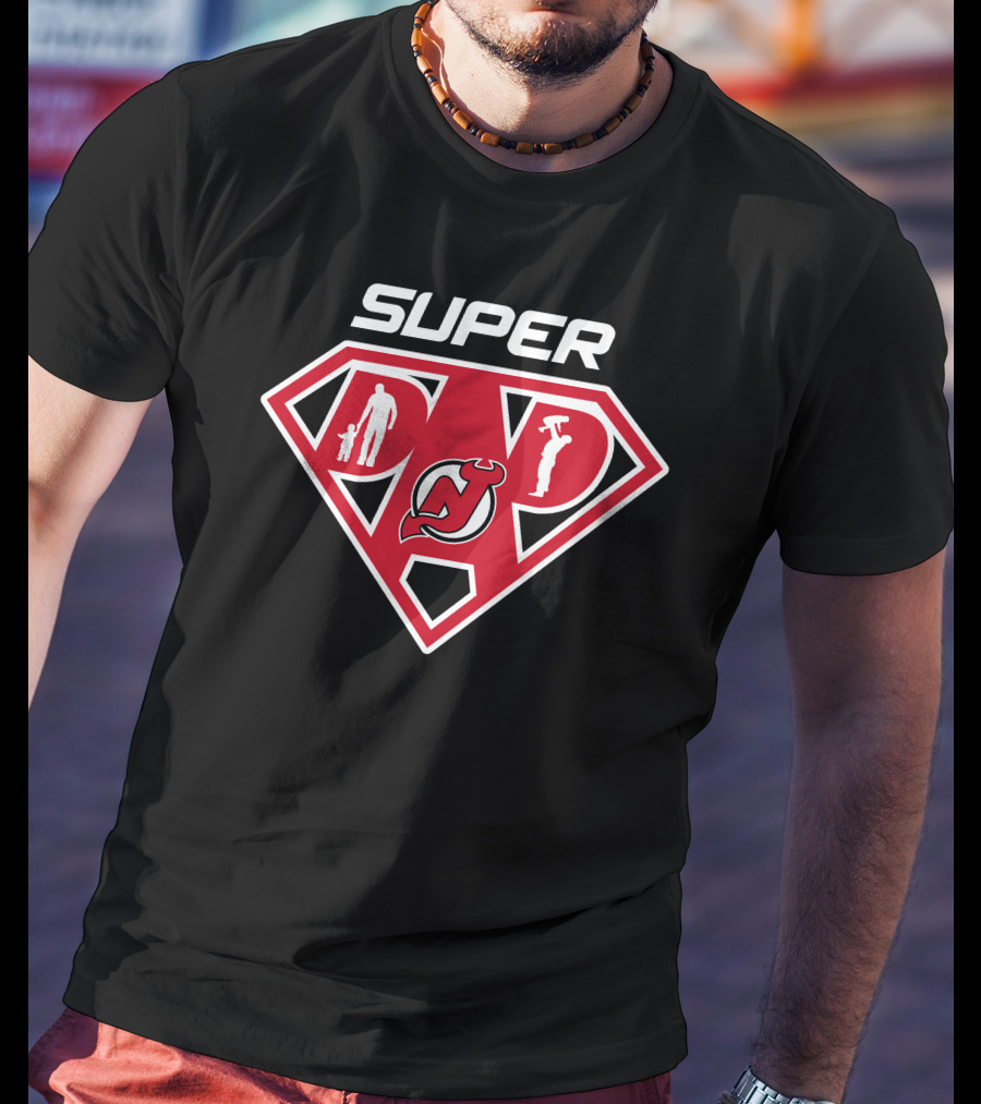Super Dad New Jersey Devils T-Shirt