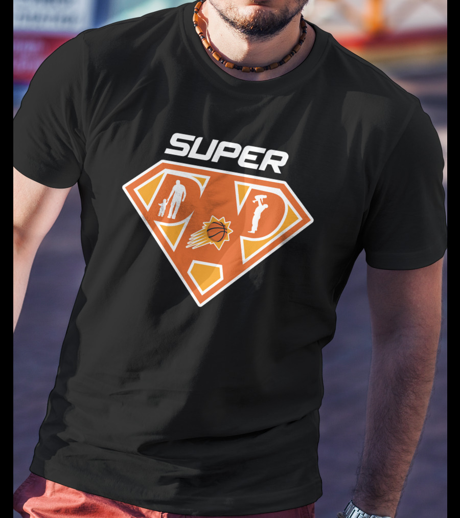 Super Phoenix Suns Basketball Dad T-Shirt