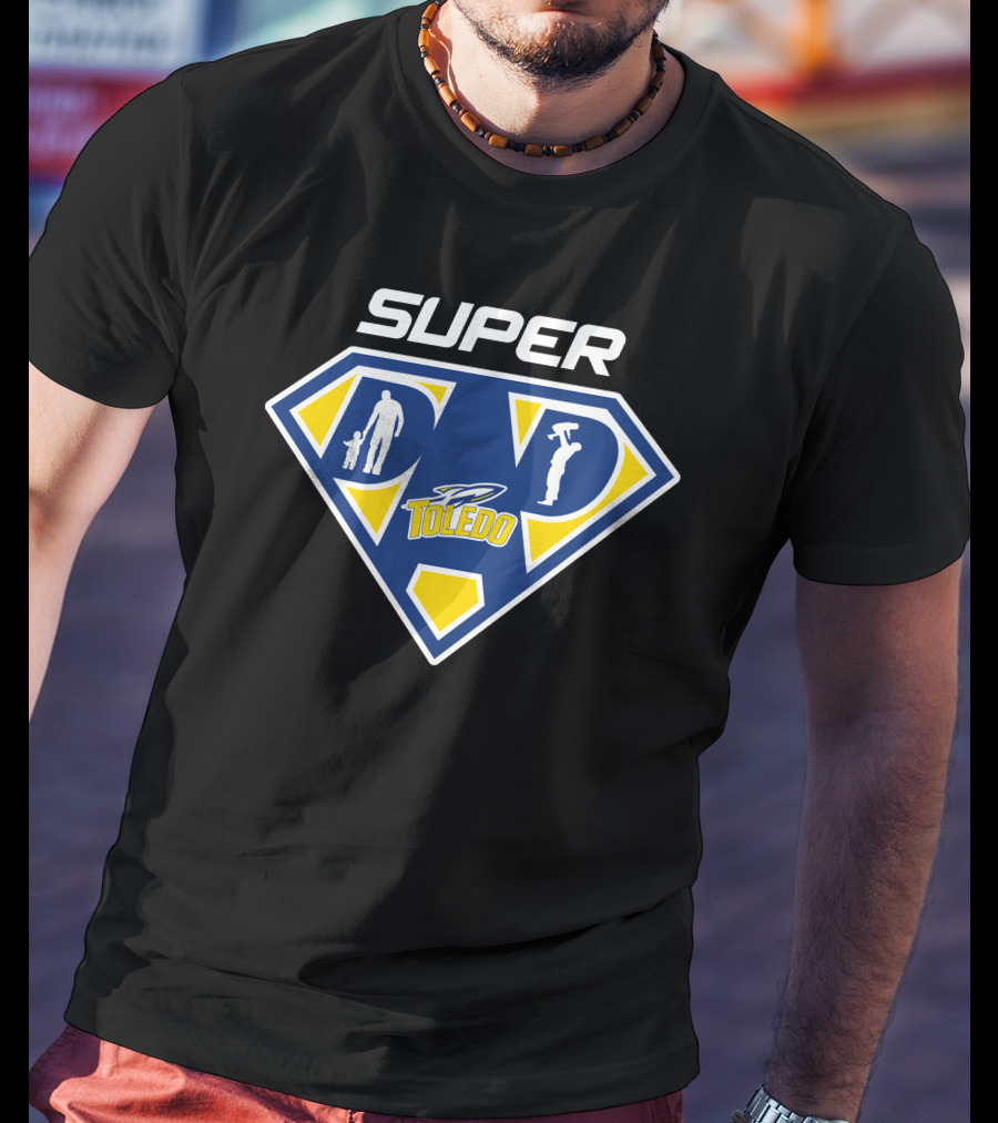Super Toledo Rockets Dad T-Shirt