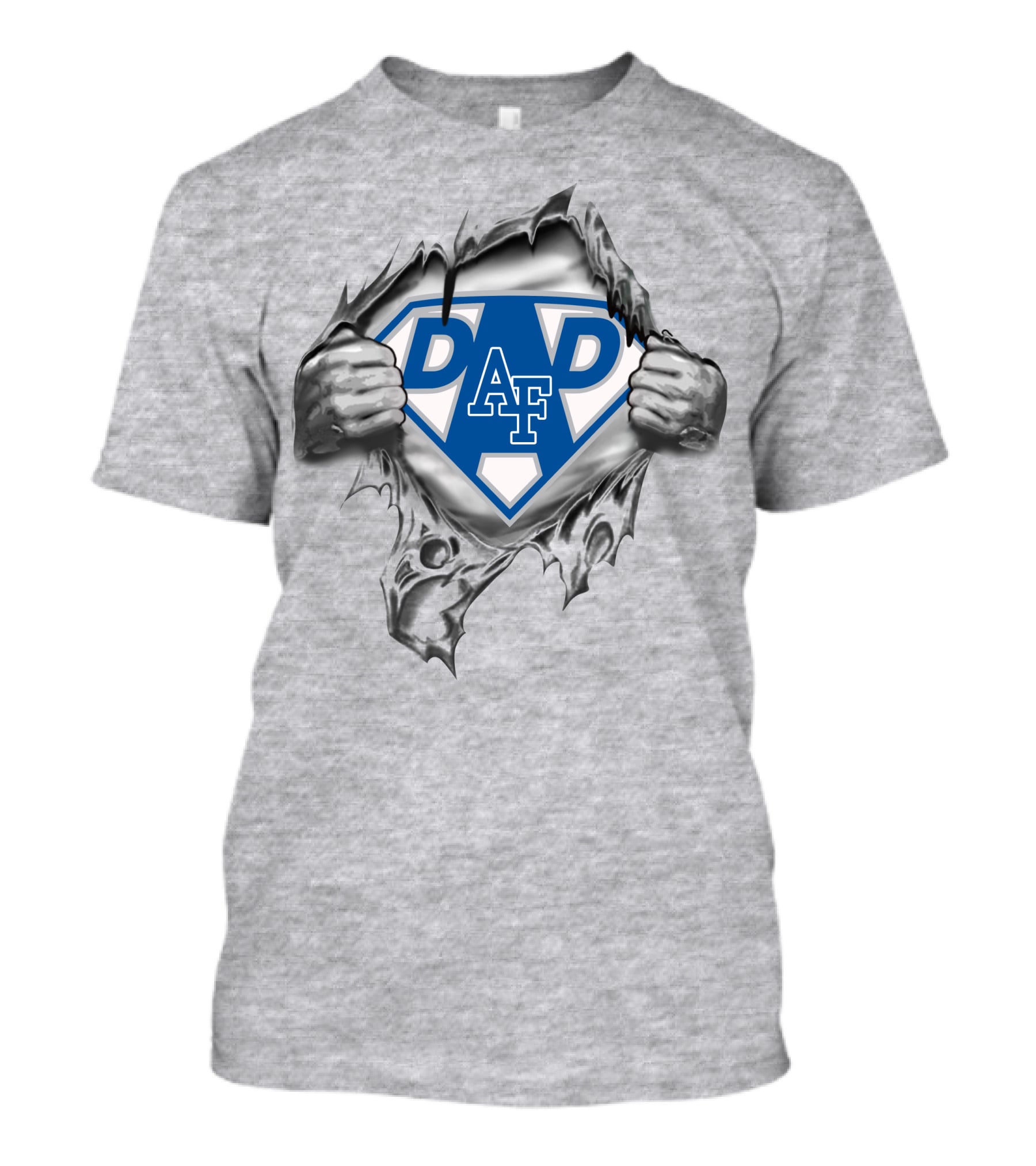 Air Force Falcons Super Dad Af Shield T-Shirt