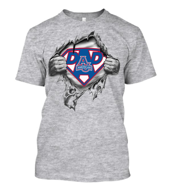 Super Dad American Eagles Fan T-Shirt
