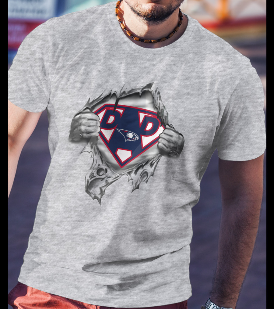 Southern Indiana Eagles Super Dad Hero T-Shirt