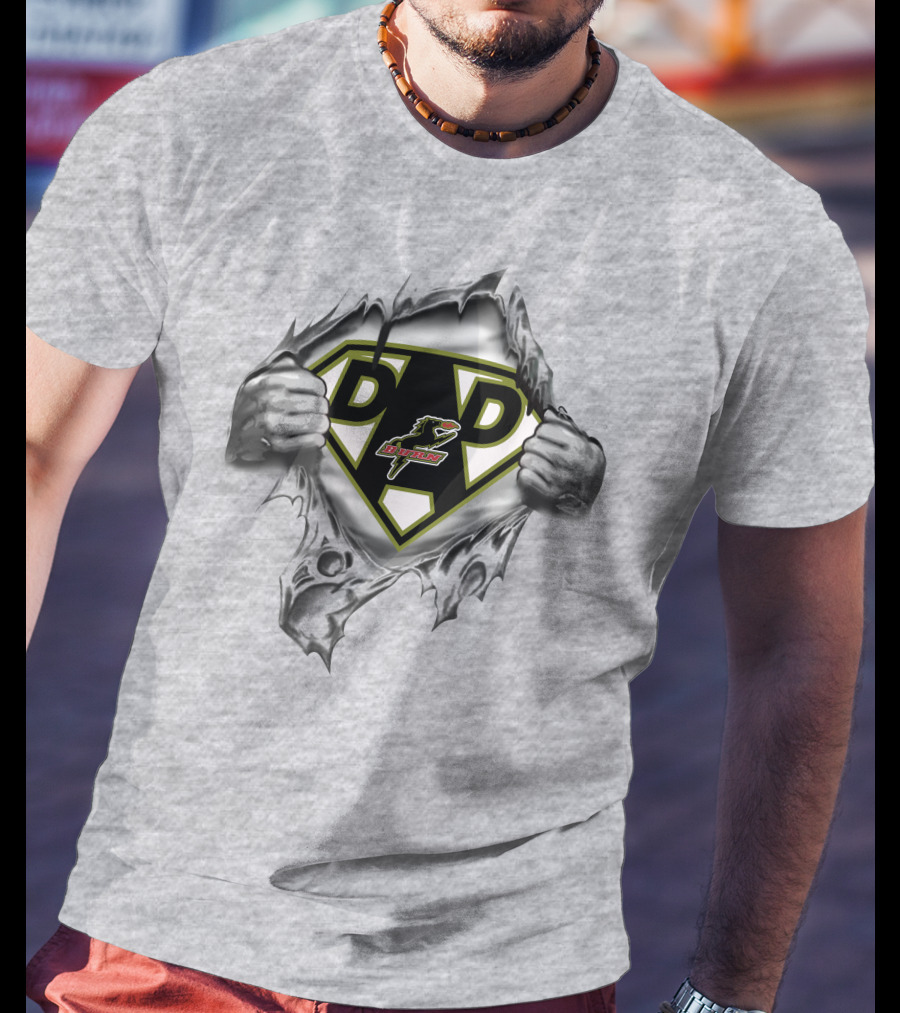 Dallas Burn Super Dad Heroic Rip T-Shirt
