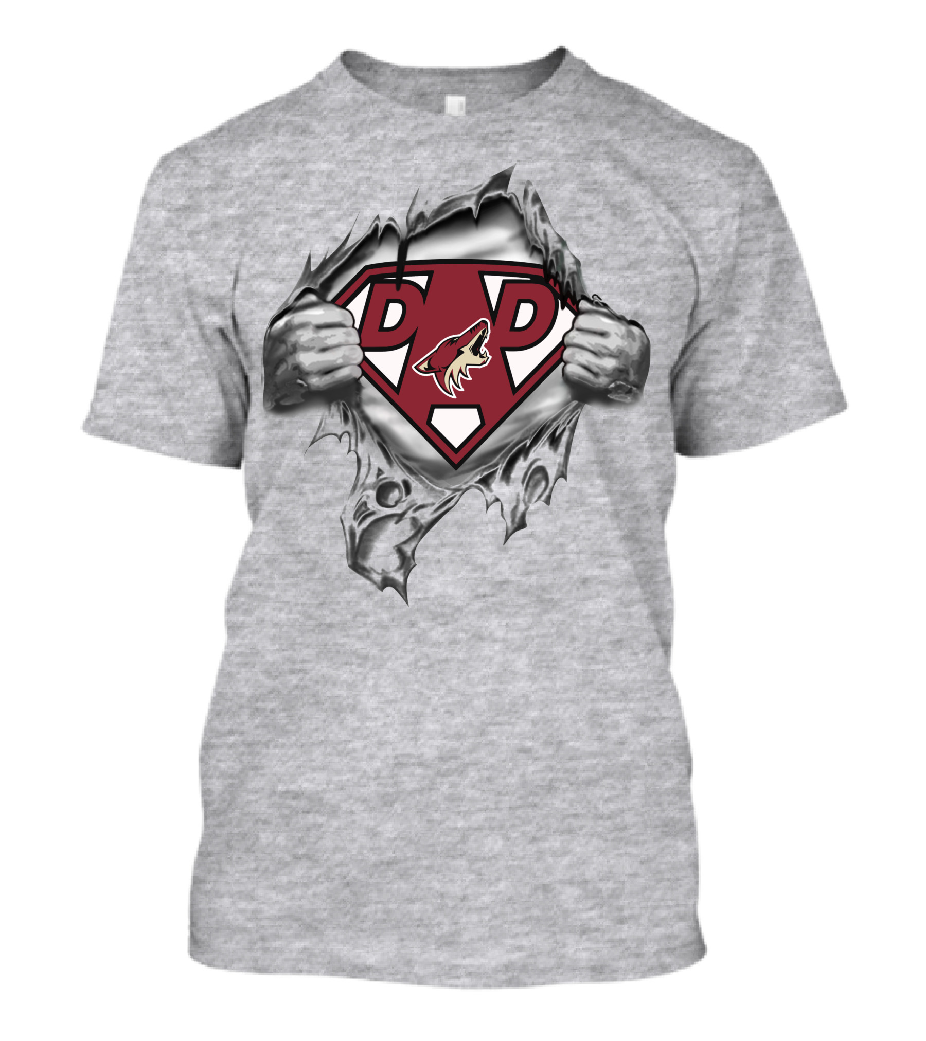 Arizona Coyotes Super Dad Fan 305 Concept T-Shirt