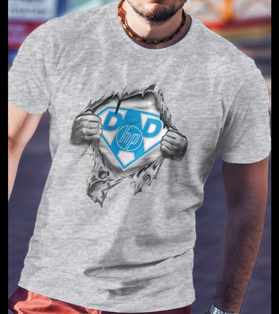 Hp Super Dad Superman T-Shirt