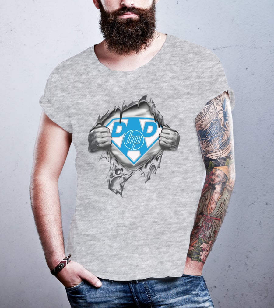 Hp Super Dad Superman T-Shirt